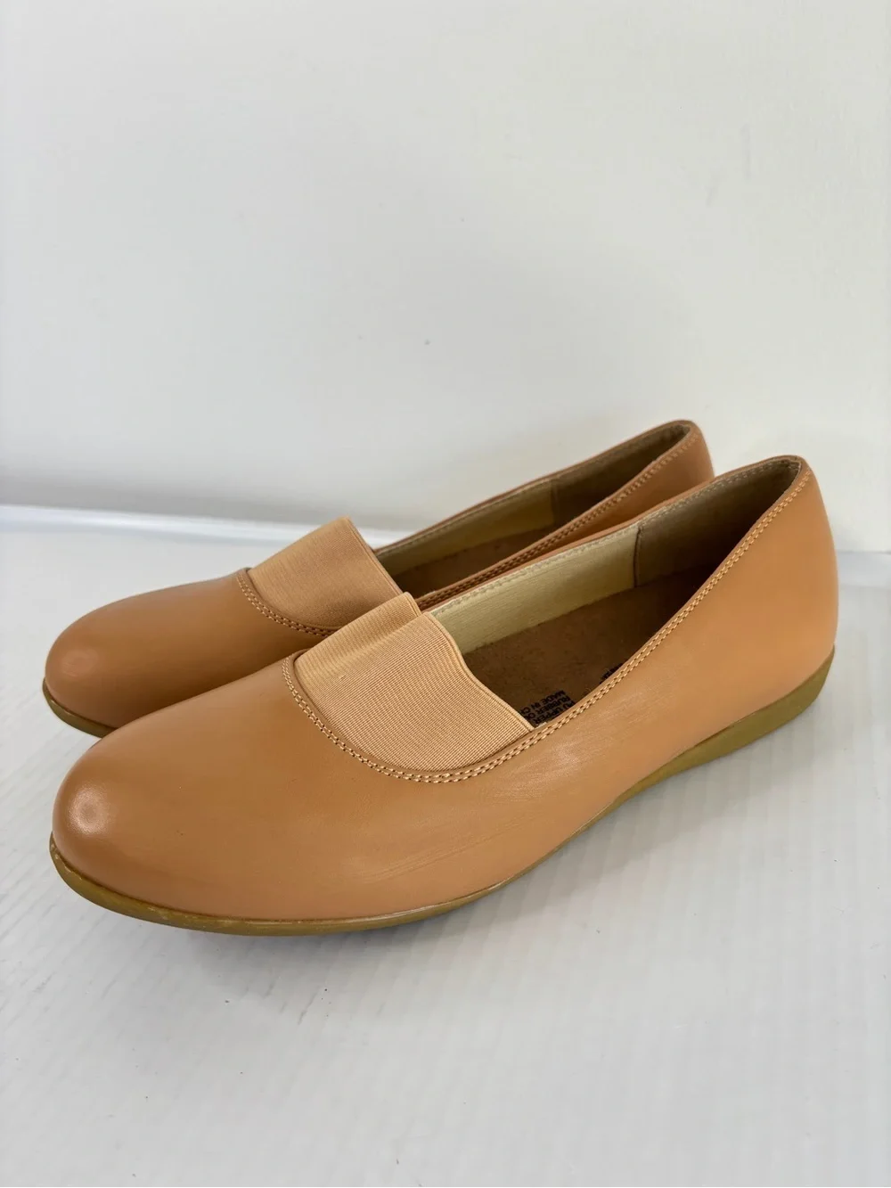 Beacon Euro-Flex Women's Adele Camel 10 M Slip On Ultimate Comfort Shoes NEW